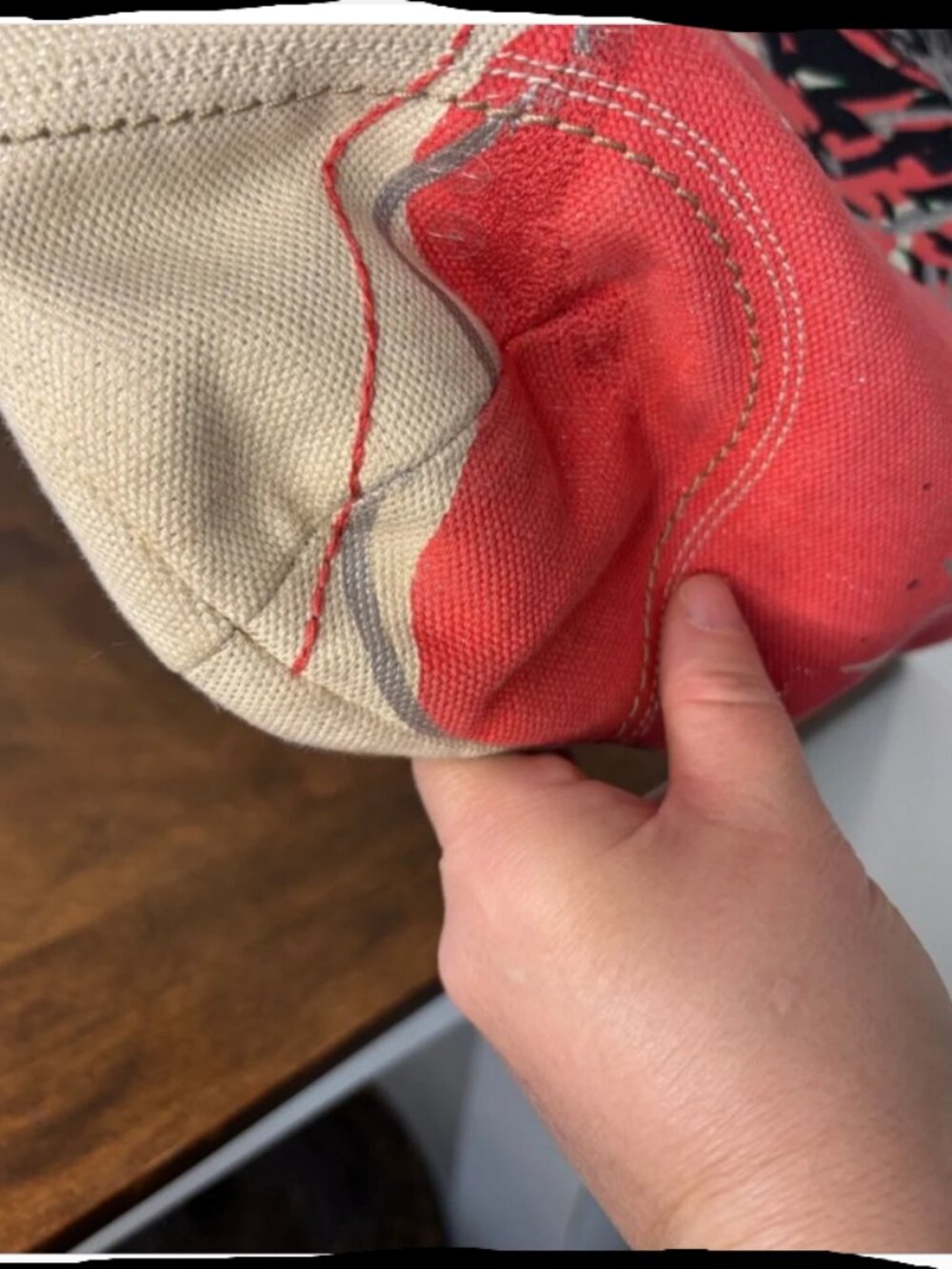 COACH POPPY Signature Coral Placed Flower Glam Limited Edition Tote Bag - Picture 12 of 15